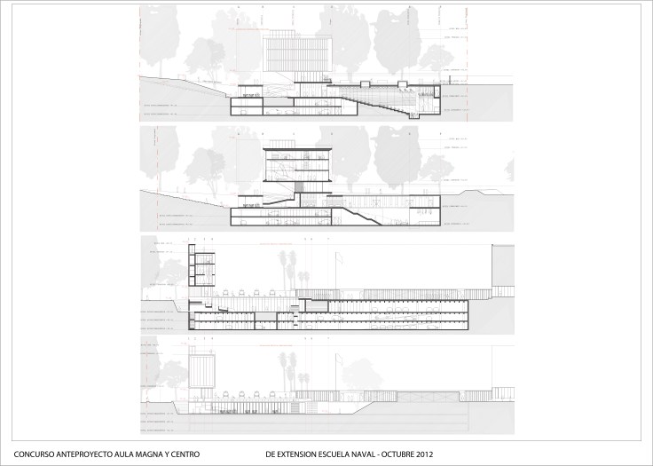 AULA MAGNA ESCUELA NAVAL Cortes